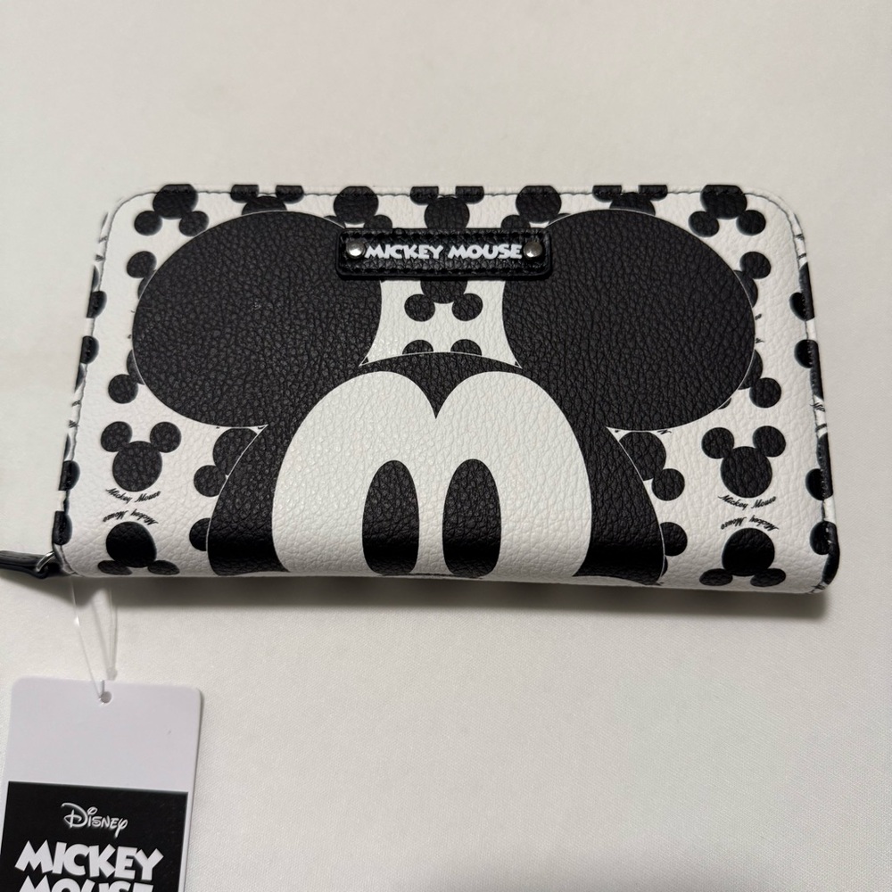 Disney Mickey Mouse Black and White Wallet